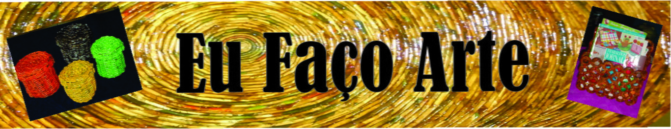 eu faço arte com jornal