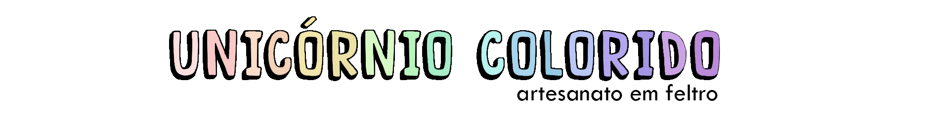 Unicórnio Colorido