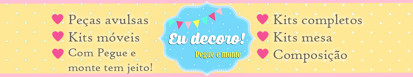 Eu decoro! Pegue e monte