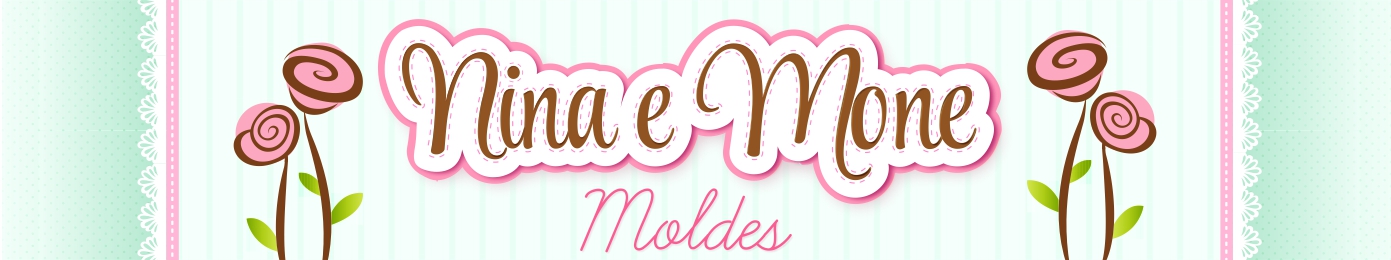 Nina e Mone - Moldes
