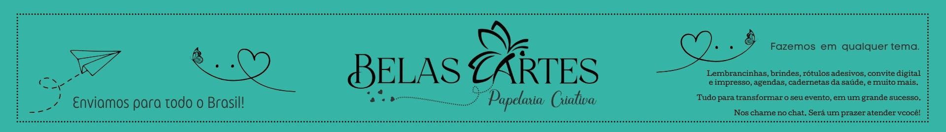 Belas Artes - Papelaria Criativa Personalizada