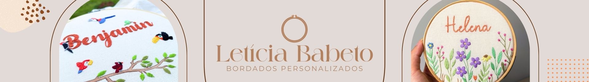 LETICIA BABETO | Bordados Personalizados