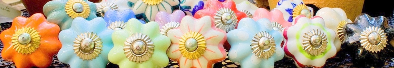 PUXADORES DE PORCELANA