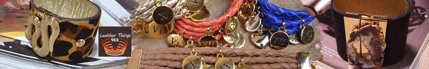 9KX Acessórios em couro