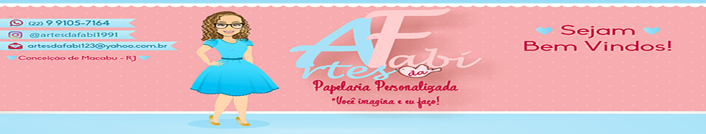 Artes da Fabí Papelaria Personalizada - Fabielle Abreu