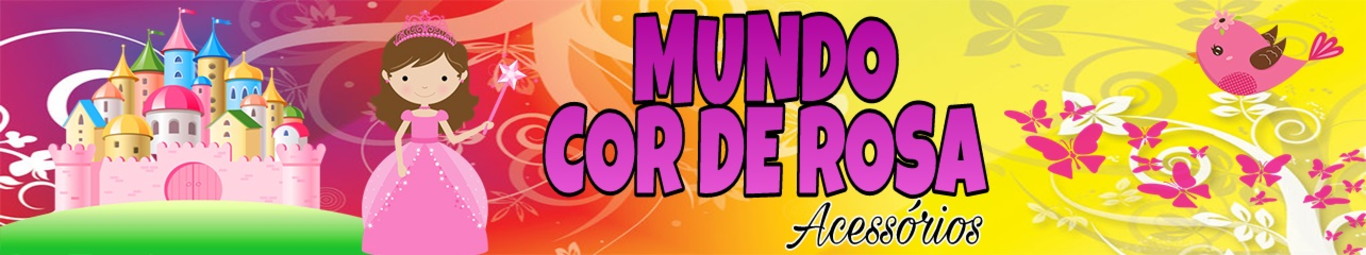 Mundo cor de Rosa Acessórios