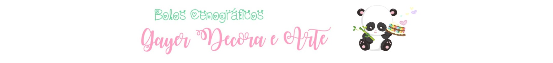 Bolos Cenográficos Gayer Decora & Arte