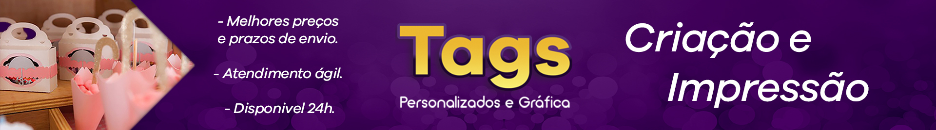 Tags Personalizados e Gráfica