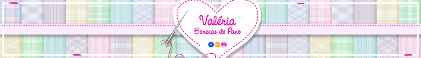 Valeria bonecas de panos