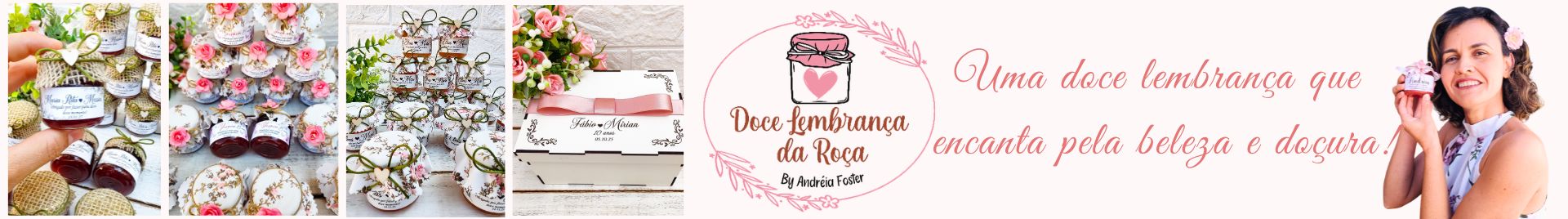 Doce Lembrança da Roça Lembrancinhas personalizadas 