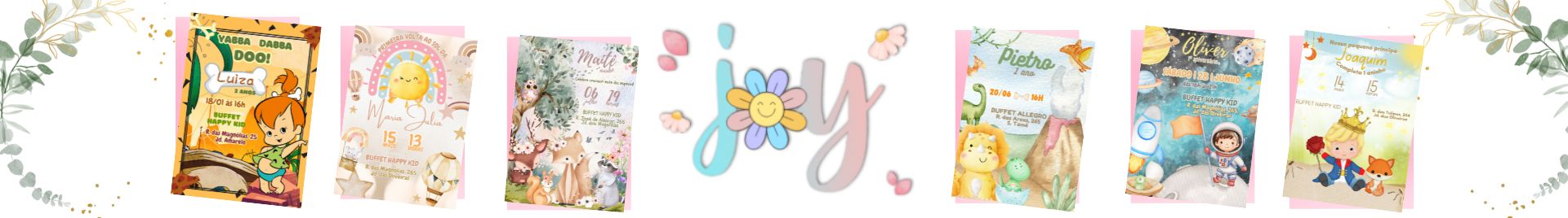 Joy - Convites Infantis