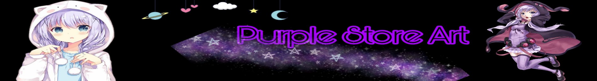 Purple Store Art