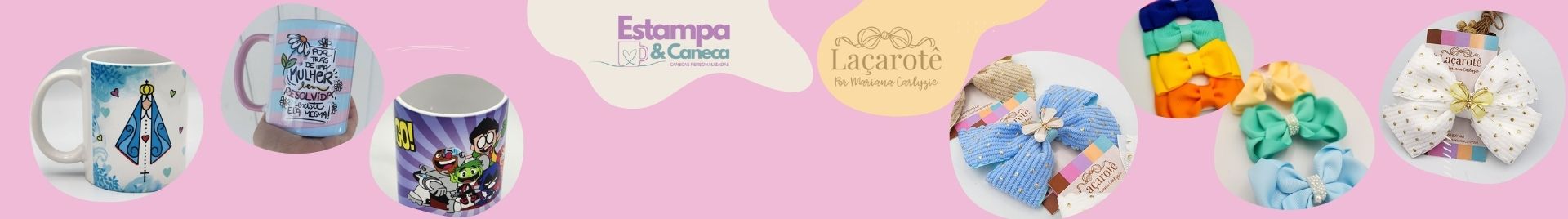 Laçarote Por Mariana Carlyzie |Estampa e Caneca