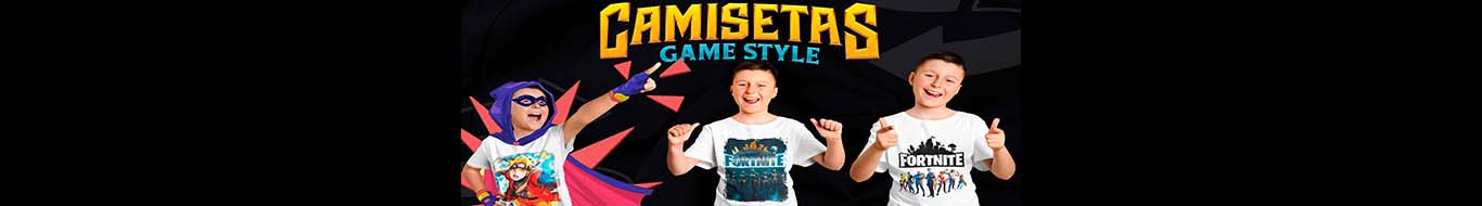 camisetas game style