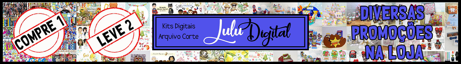 Lulu Digital - Arquivos de Corte e Kits Digitais