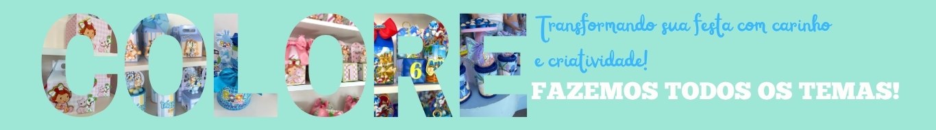Coloré Personalizados para festa