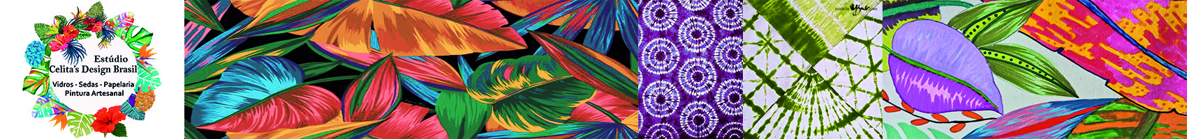 CELITAS DESIGN BRASIL por Celia Freitas - Vidros - Sedas - Papelaria