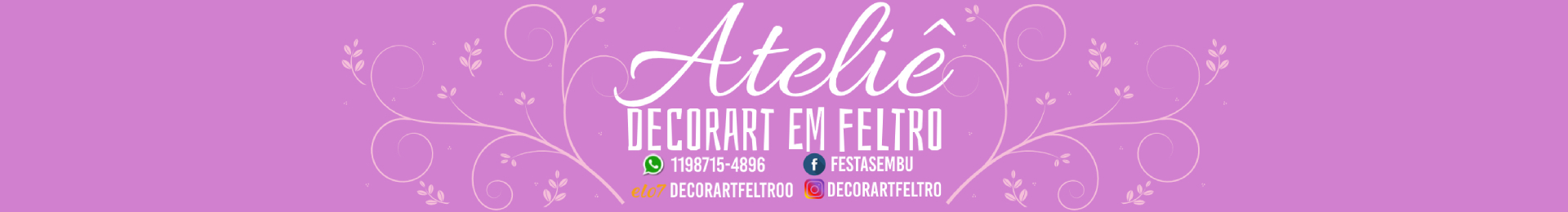 Atelie Decorart em Feltro