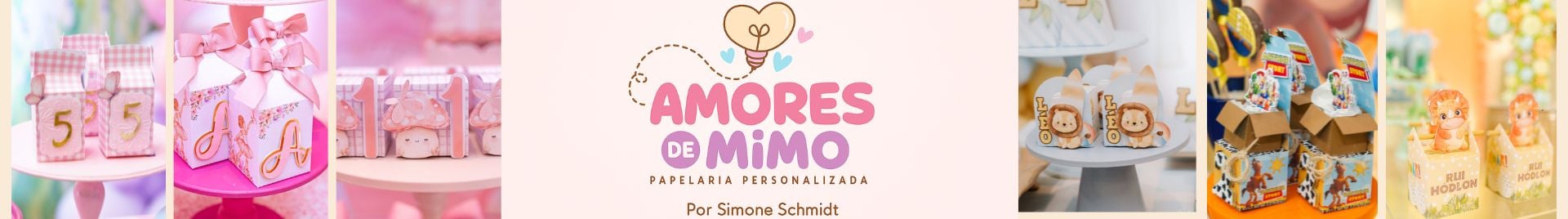 Amores de Mimo - Papelaria Personalizada para Festas Infantis