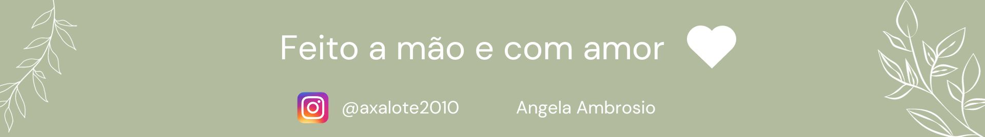 Feito a mão e com amor