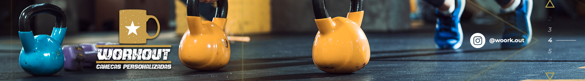 WORKOUT CANECAS PERSONALIZADAS