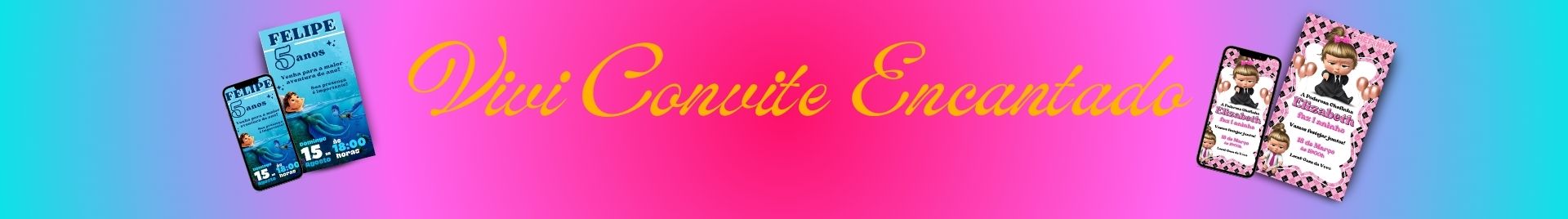 Vivi Convite Encantado