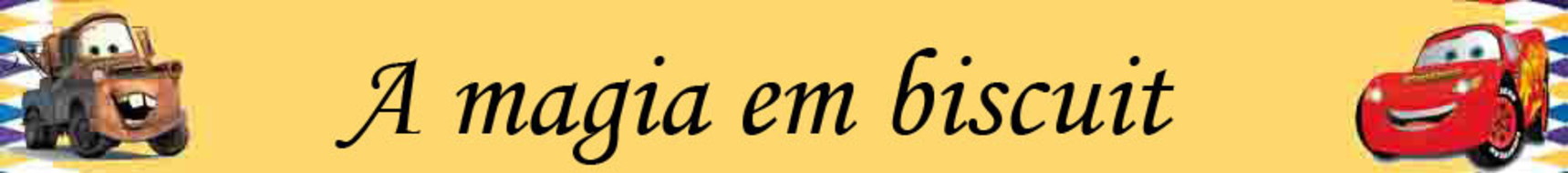 A magia em biscuit