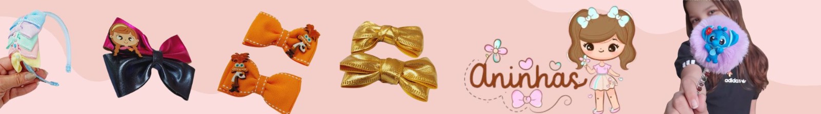 Aninhas Laços e Acessórios Infantis