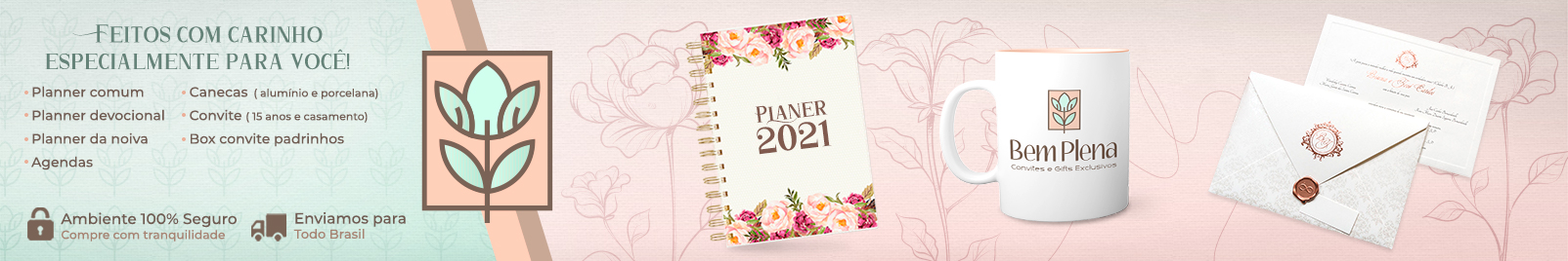 Bem Plena Papelaria e Gifts Exclusivos