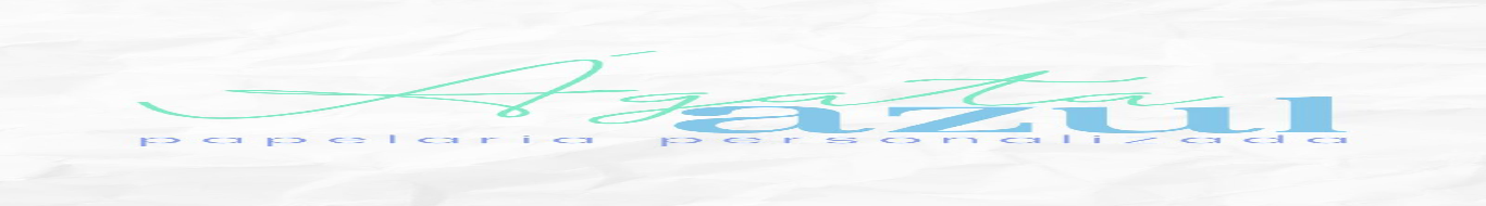 Ágata Azul papelaria personalizada