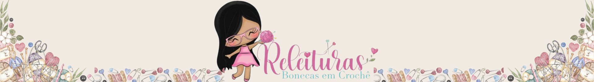 Releituras - Bonecas em Crochê
