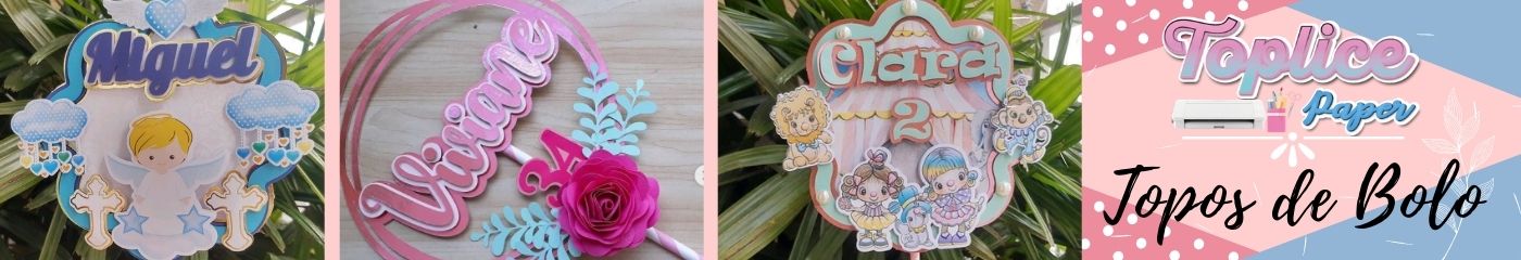  TopLice Paper- Topo de Bolo