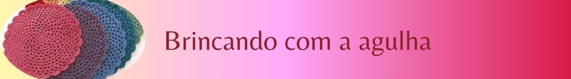 Brincando com a agulha.