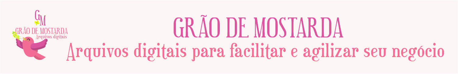 Grão de Mostarda Personalizados