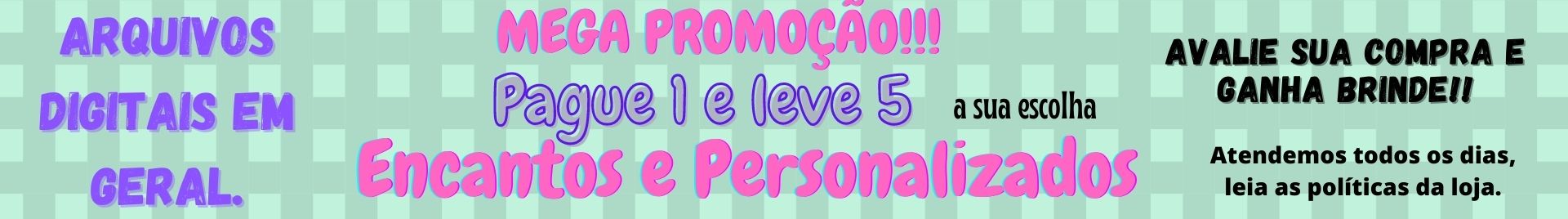 ENCANTOS E PERSONALIZADOS  