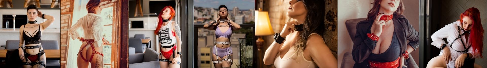 Pretty Pervy Acessórios em Couro