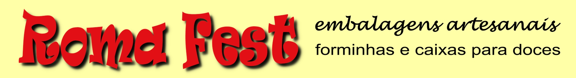 Roma Fest embalagens