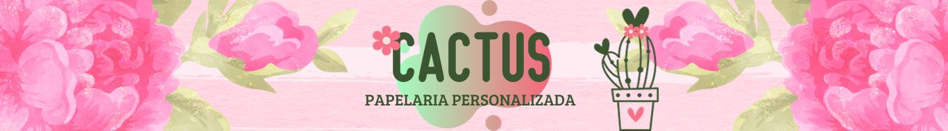 Flor de Cactus Papelaria