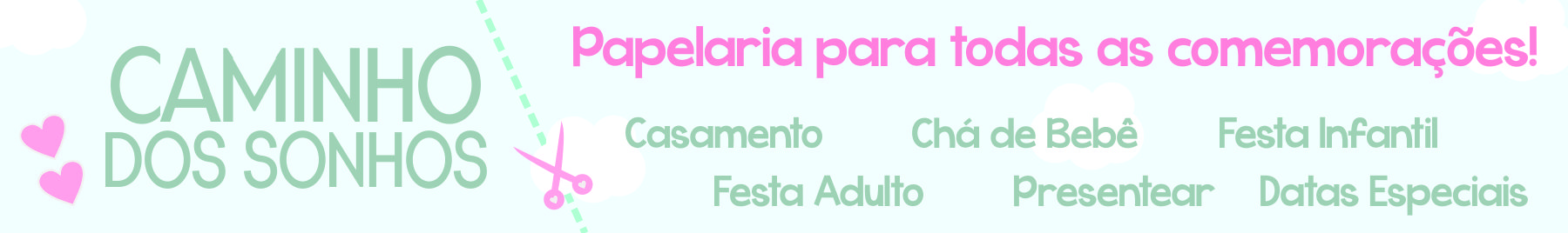 CAMINHO DOS SONHOS - Papelaria Personalizada