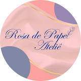 Rosa de papel ateliê