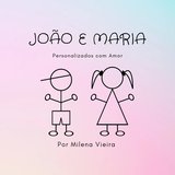 João e Maria Papelaria Personalizada