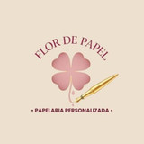 Flor de Papel - Papelaria Personalizada - CF