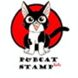 P&B Cat Stamp