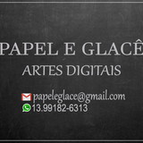 Papel e Glacê artes digitais