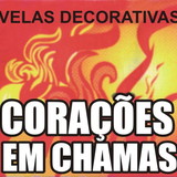 Corações em Chamas Velas