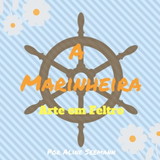 A Marinheira - Arte em Feltro by Aline Seemann