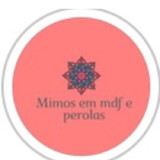 Mimos em mdf e perolas da Keli