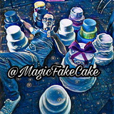 Magic fake cake
