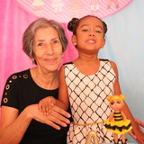 Vovó Dete em Feltro