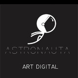 astronauta art digital